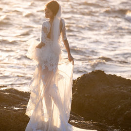 高級訂製手工婚紗,Esmeralda設計師禮服